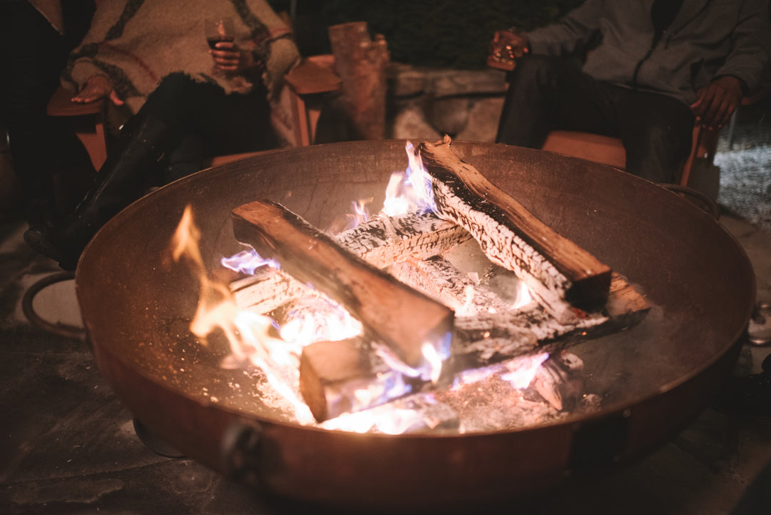 Artisanal Hickory Firewood Rack